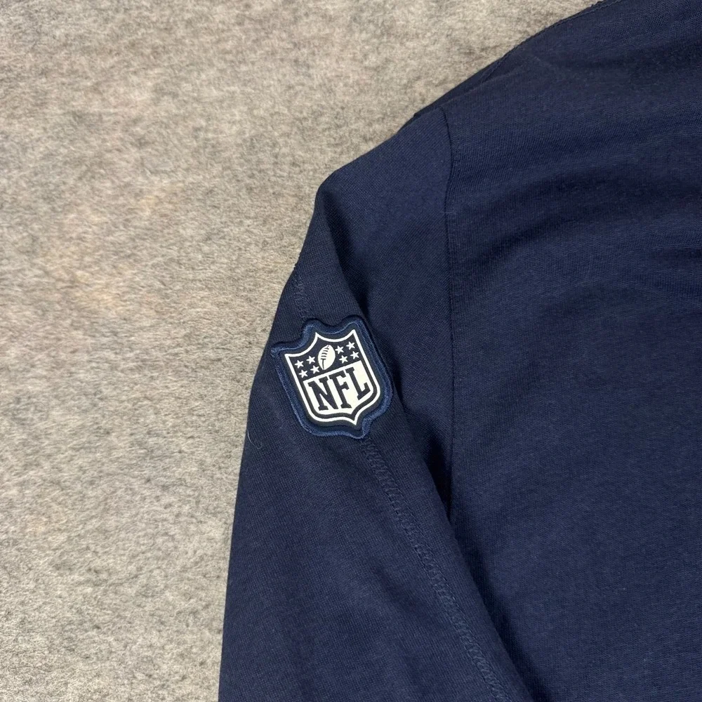 Nike Dri Fit Tennessee Titans T-Shirt Long Sleeve Blue Mens XL *